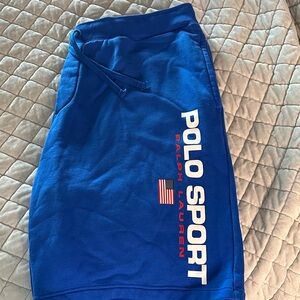 Polo by Ralph Lauren Men's Athletic Blue Shorts. New Never Worn.